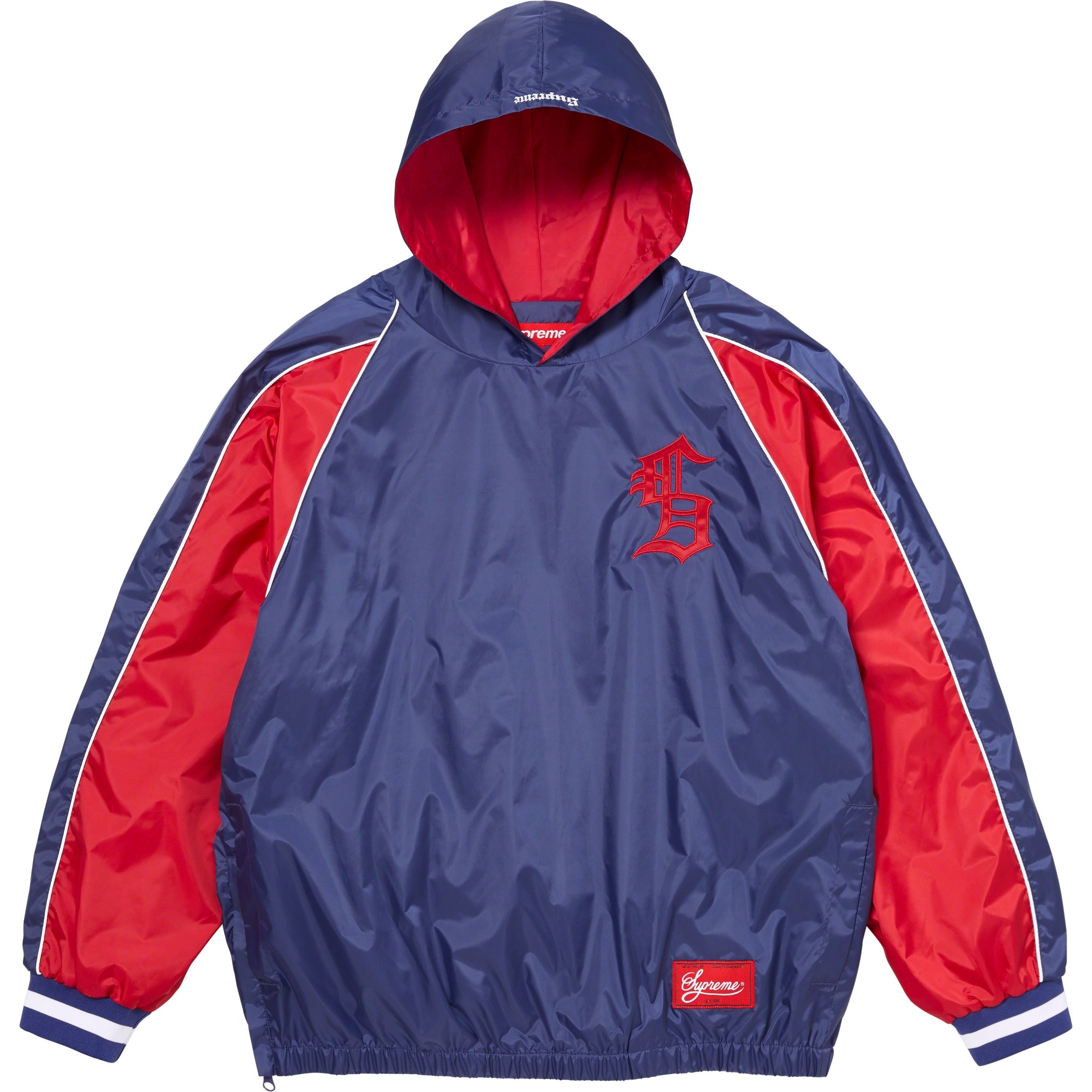 Hooded Warm Up Pullover view 3